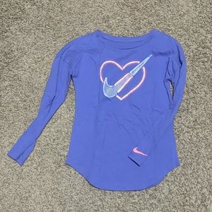 Girls long sleeve Nike shirt